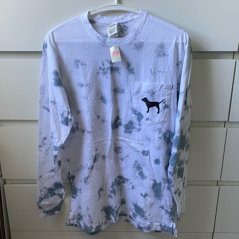 PINK Victoria’s Secret tie-dye long sleeve shirt